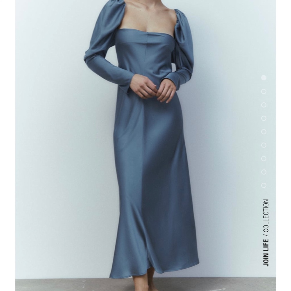 Zara Satin dress